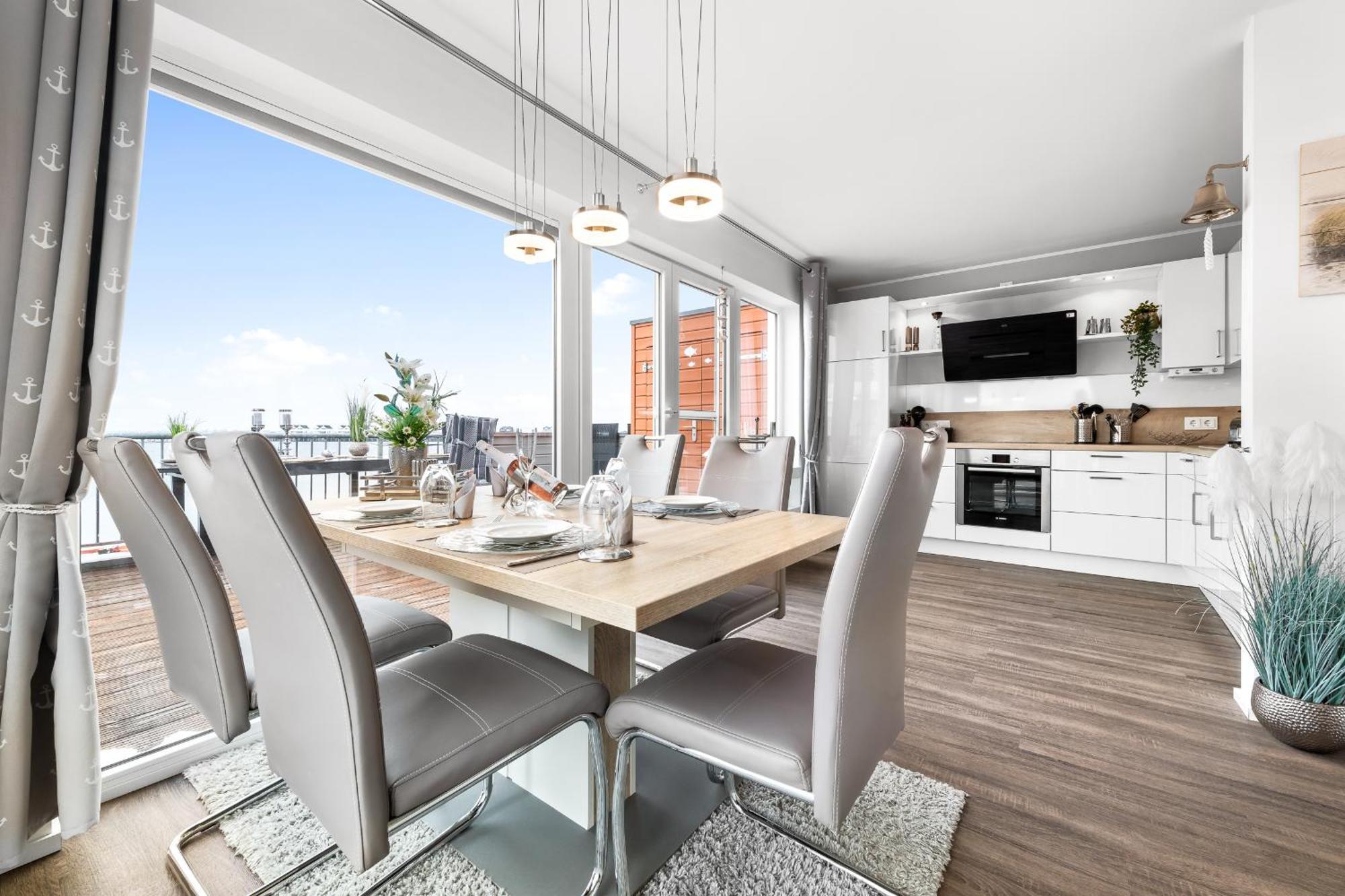 Ferienwohnung Hafenlounge Olpenitz Luaran gambar