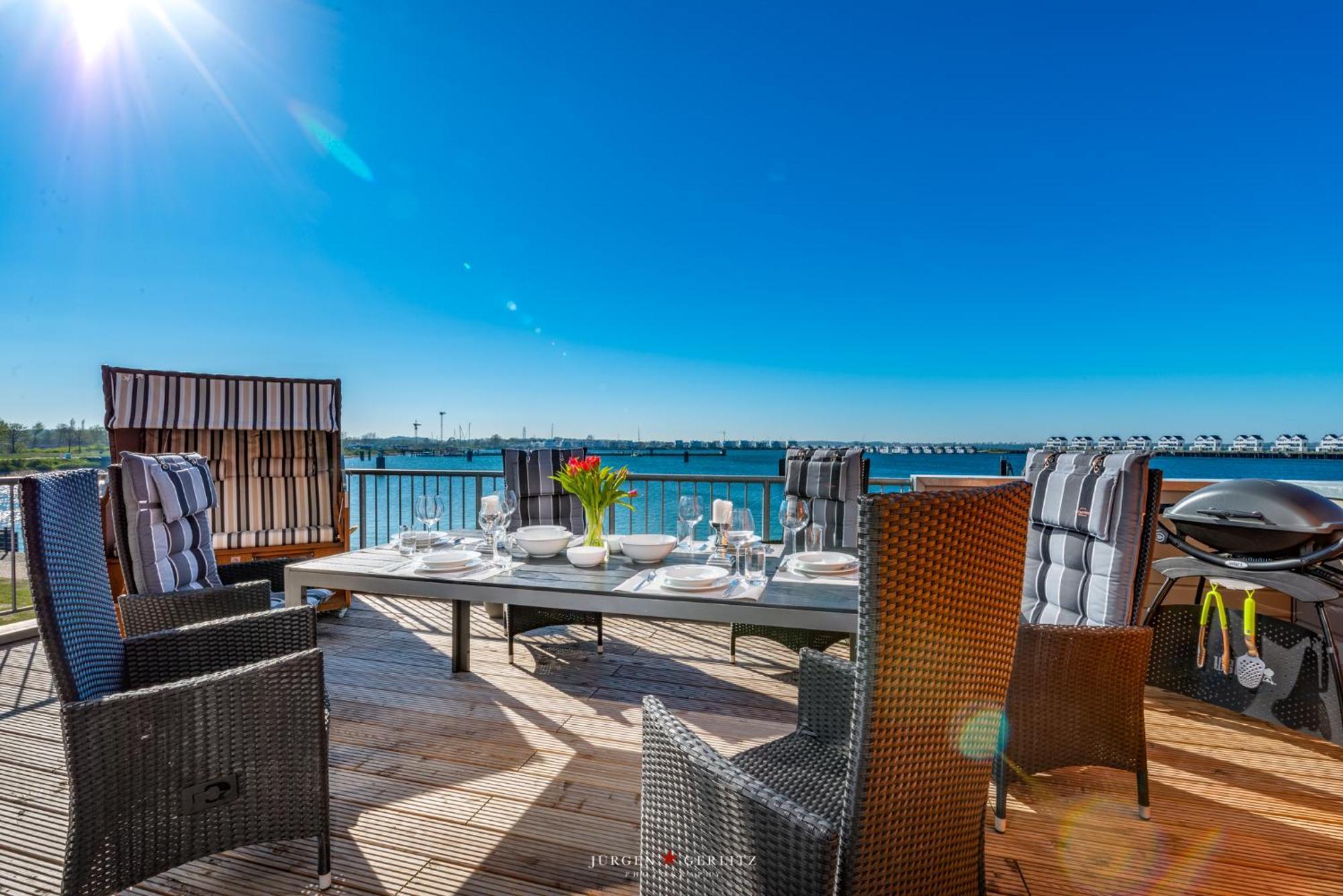 Ferienwohnung Hafenlounge Olpenitz Luaran gambar